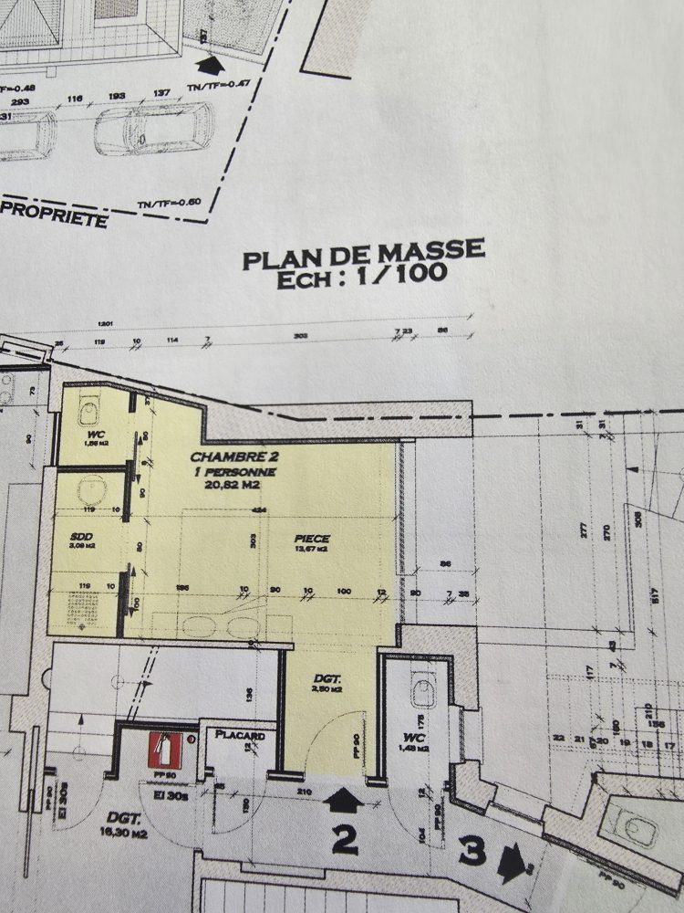 PLAN CHAMBRE 2