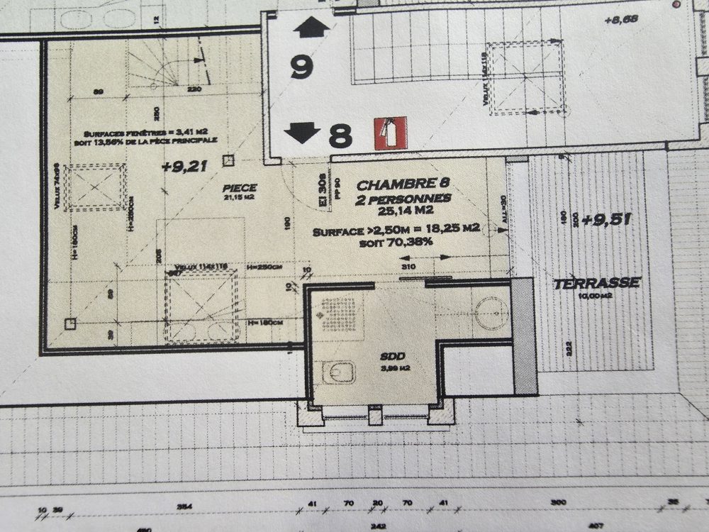 PLAN CHAMBRE 8